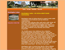 Tablet Screenshot of huntingtonlakesdelraybeach.com